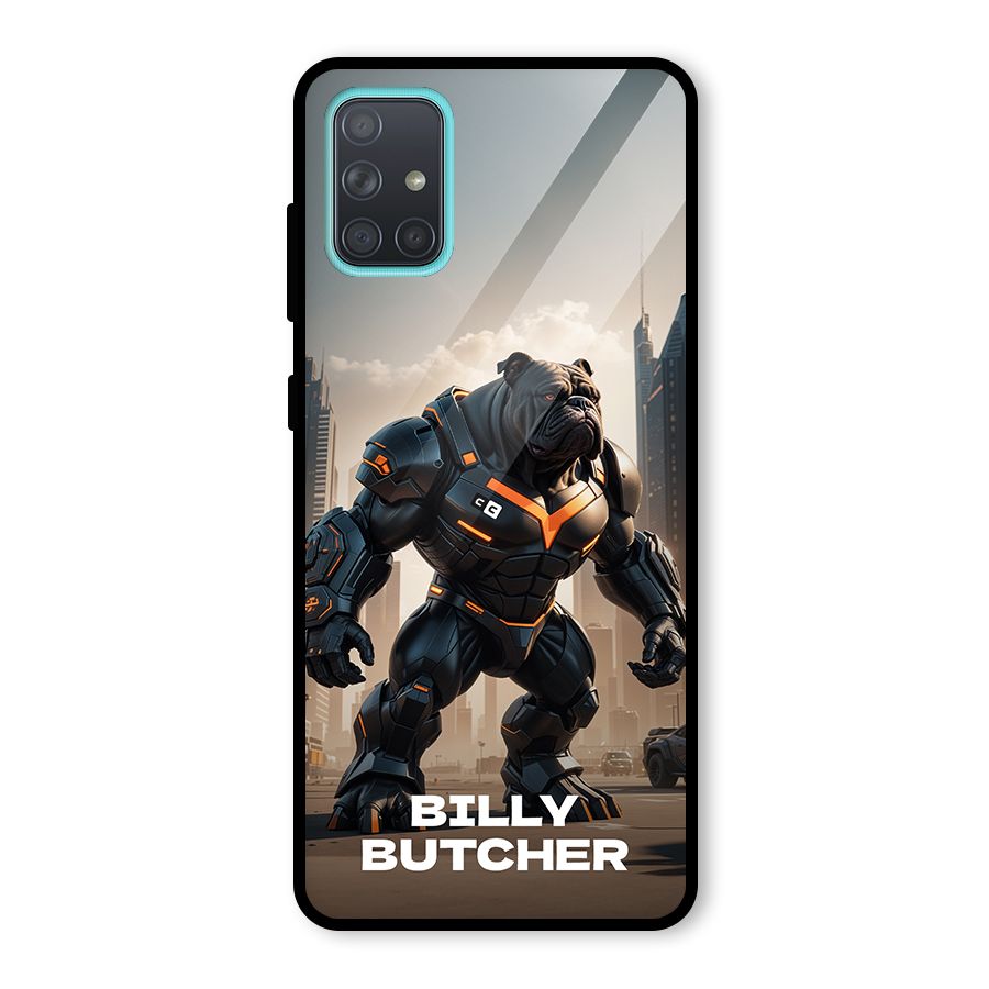 Billy Butcher Glass Back Case for Galaxy A71