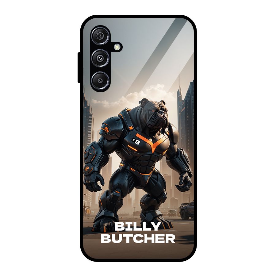 Billy Butcher Glass Back Case for Galaxy M34 5G