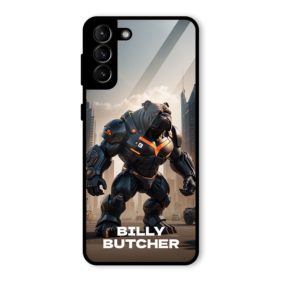 Billy Butcher Glass Back Case for Galaxy S21 Plus