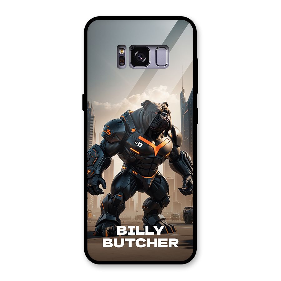 Billy Butcher Glass Back Case for Galaxy S8