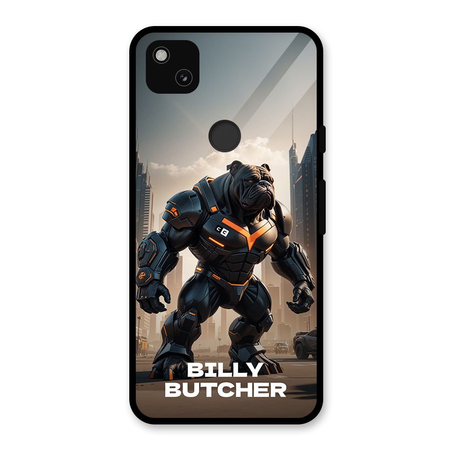 Billy Butcher Glass Back Case for Google Pixel 4a