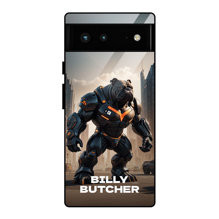 Billy Butcher Glass Back Case for Google Pixel 6