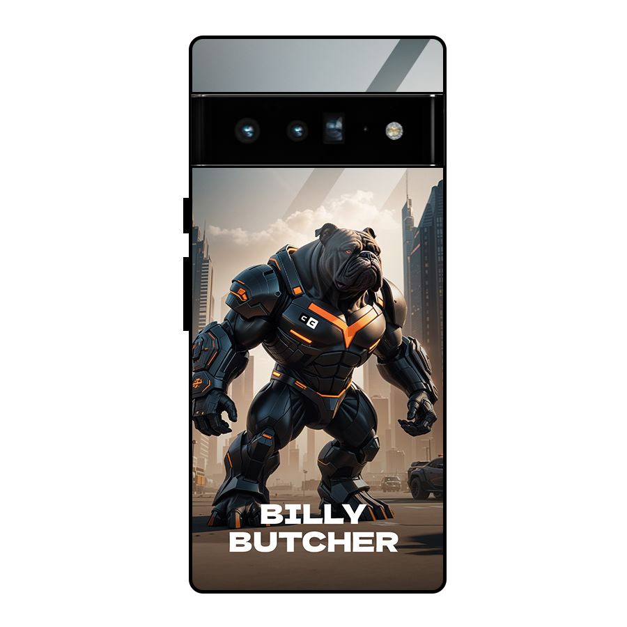 Billy Butcher Glass Back Case for Google Pixel 6 Pro