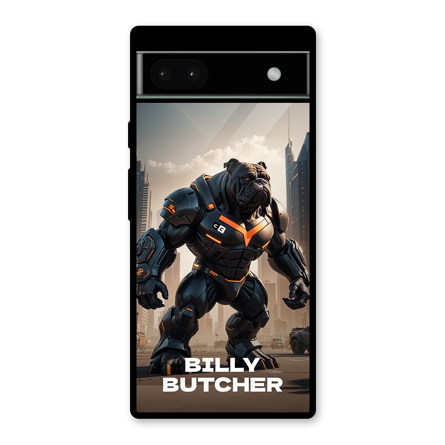 Billy Butcher Glass Back Case for Google Pixel 6a