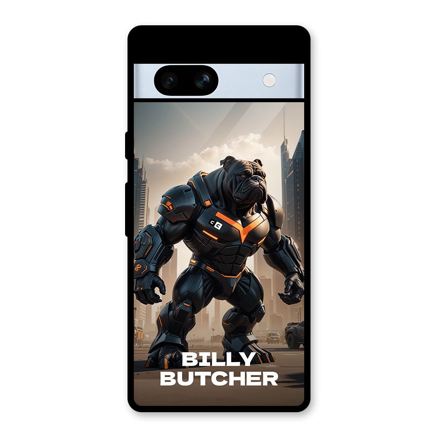 Billy Butcher Glass Back Case for Google Pixel 7a