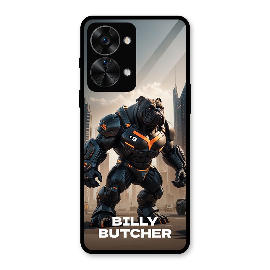 Billy Butcher Glass Back Case for OnePlus Nord 2T