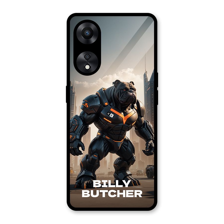 Billy Butcher Glass Back Case for Oppo A78