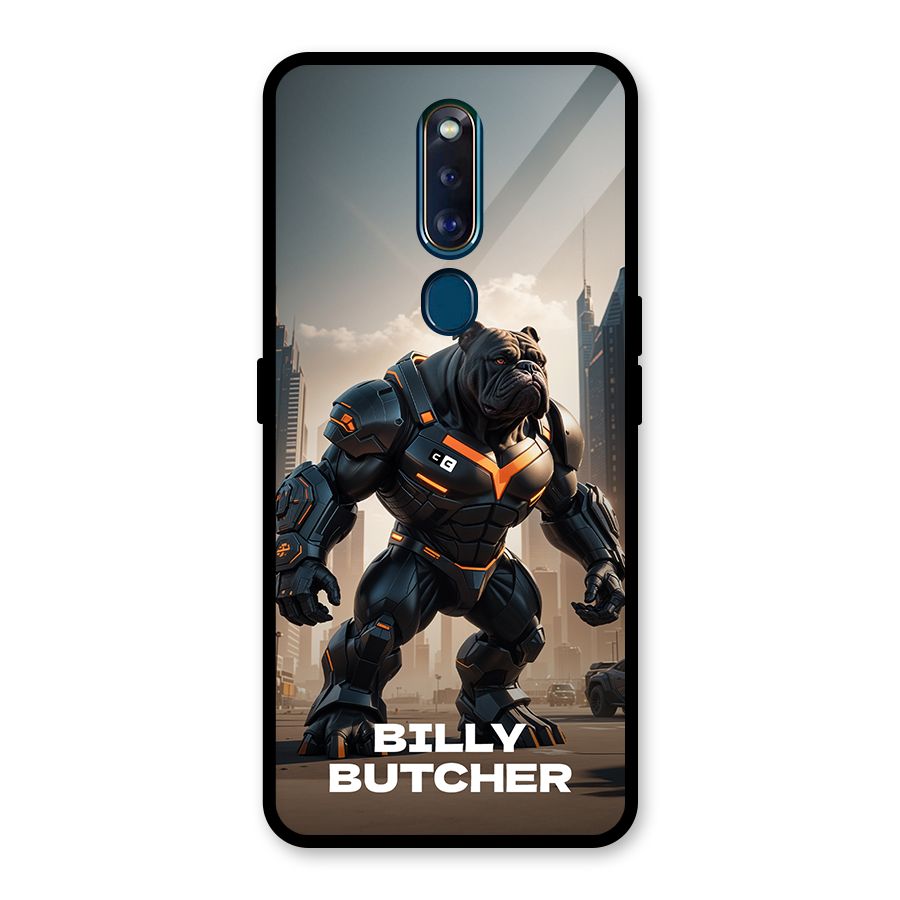 Billy Butcher Glass Back Case for Oppo F11 Pro