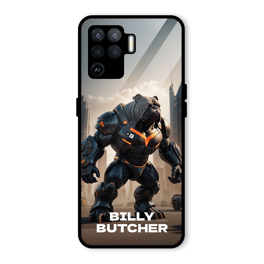 Billy Butcher Glass Back Case for Oppo F19 Pro