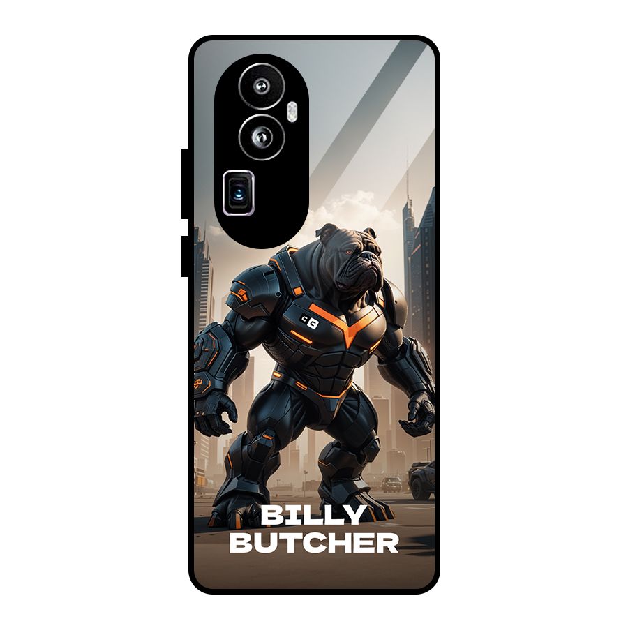 Billy Butcher Glass Back Case for Oppo Reno10 Pro Plus