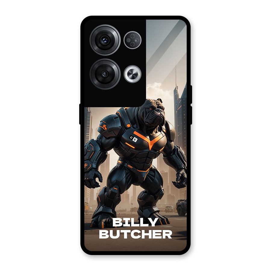 Billy Butcher Glass Back Case for Oppo Reno8 Pro 5G