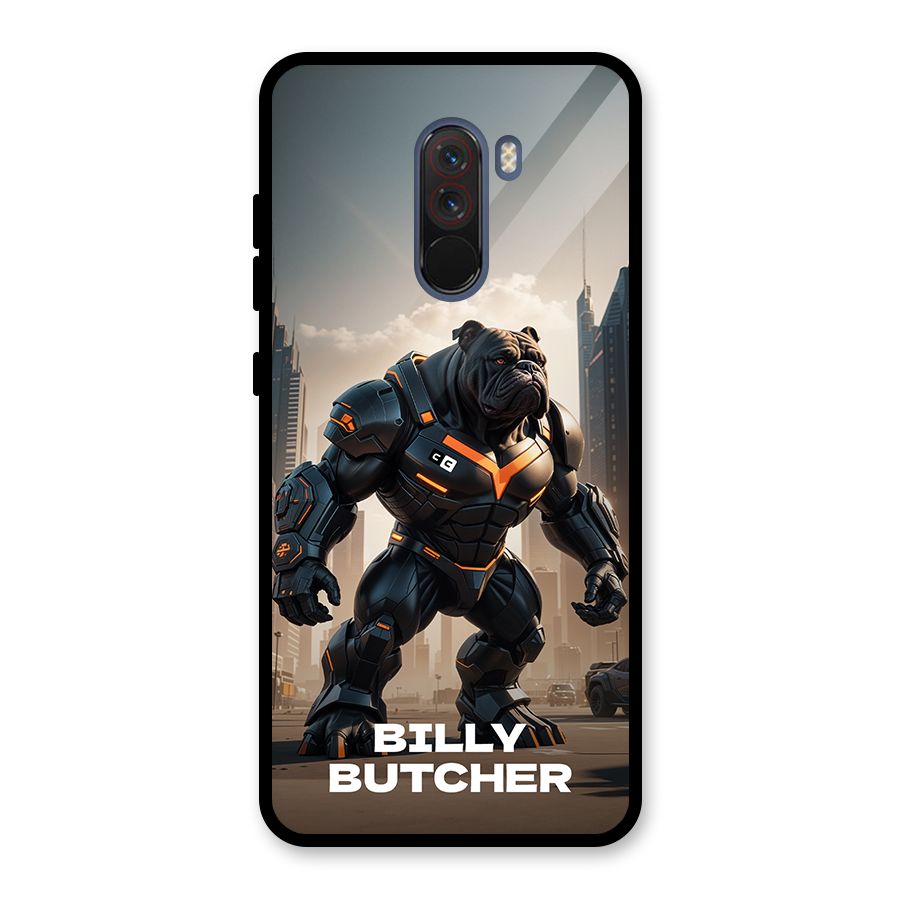Billy Butcher Glass Back Case for Poco F1