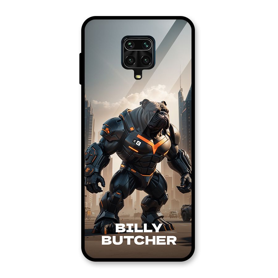 Billy Butcher Glass Back Case for Poco M2 Pro