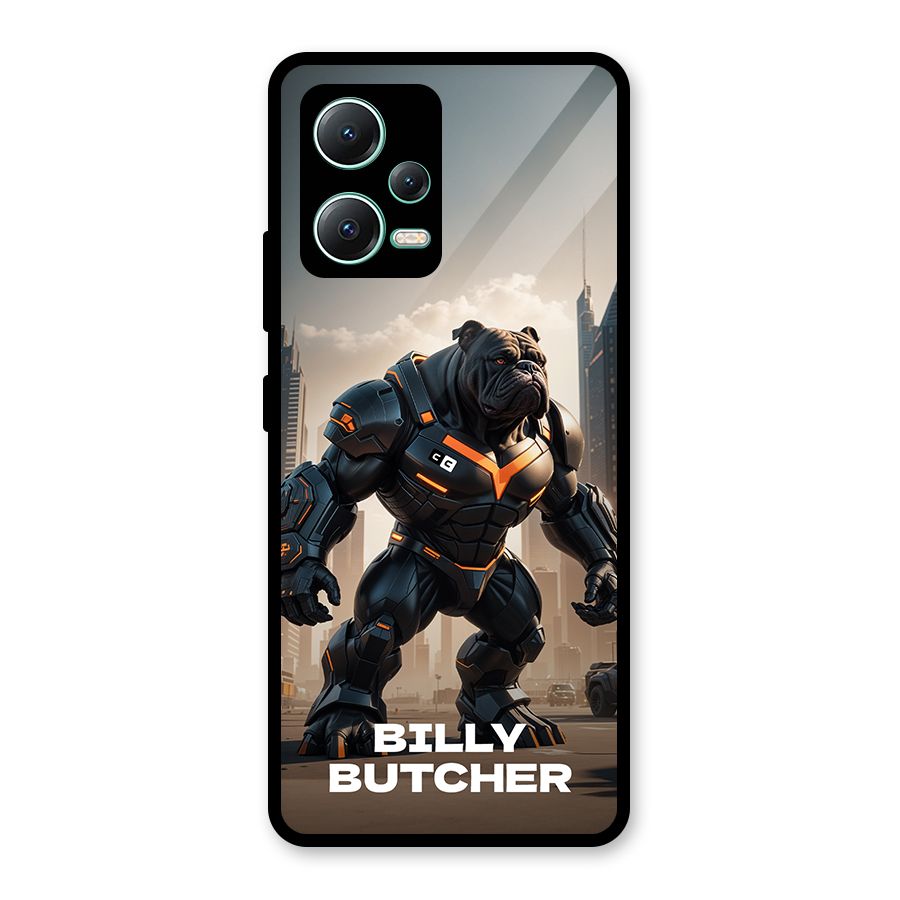 Billy Butcher Glass Back Case for Redmi Note 12 5G