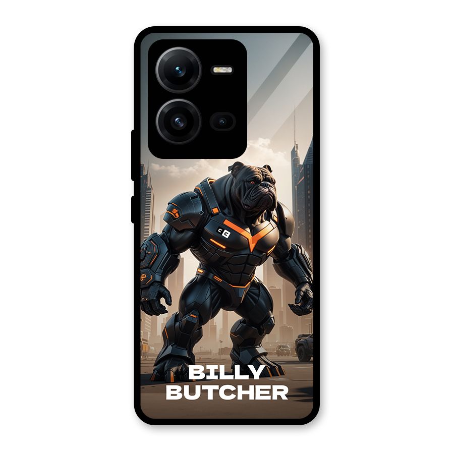 Billy Butcher Glass Back Case for Vivo V25