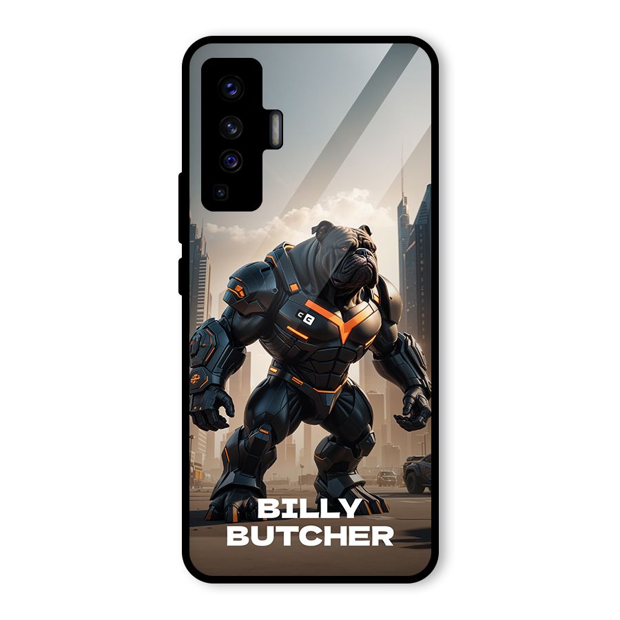 Billy Butcher Glass Back Case for Vivo X50