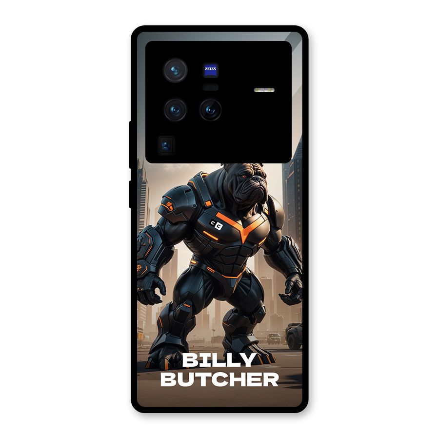 Billy Butcher Glass Back Case for Vivo X80 Pro