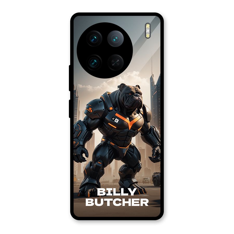Billy Butcher Glass Back Case for Vivo X90 Pro