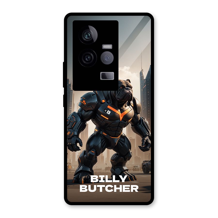 Billy Butcher Glass Back Case for Vivo iQOO 11 5G