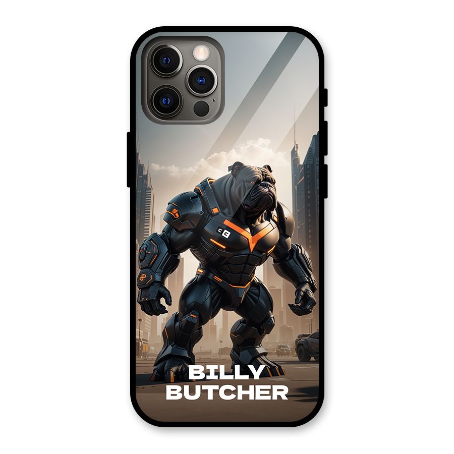 Billy Butcher Glass Back Case for iPhone 12 Pro
