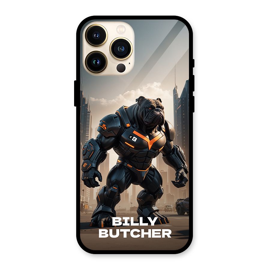 Billy Butcher Glass Back Case for iPhone 13 Pro Max