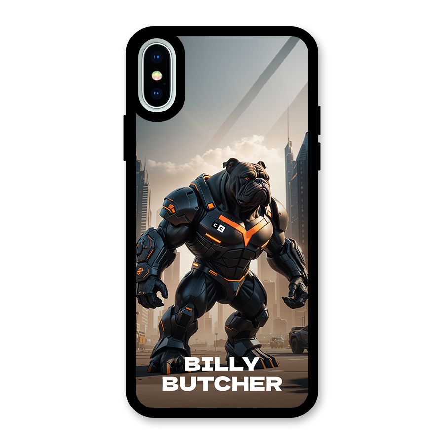 Billy Butcher Glass Back Case for iPhone XS