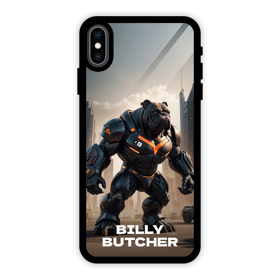 Billy Butcher Glass Back Case for iPhone XS Max