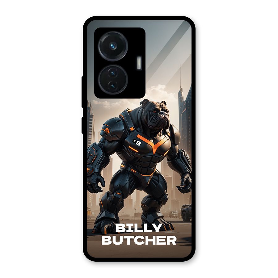 Billy Butcher Glass Back Case for iQOO Z6 44W