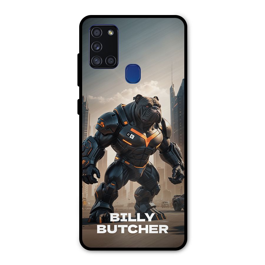 Billy Butcher Metal Back Case for Galaxy A21s