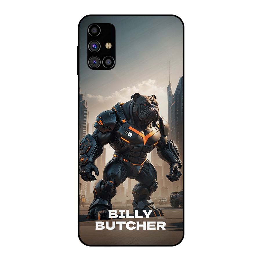 Billy Butcher Metal Back Case for Galaxy M31s
