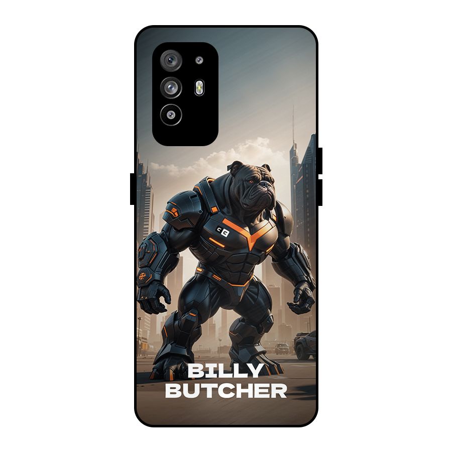 Billy Butcher Metal Back Case for Oppo F19 Pro Plus 5G