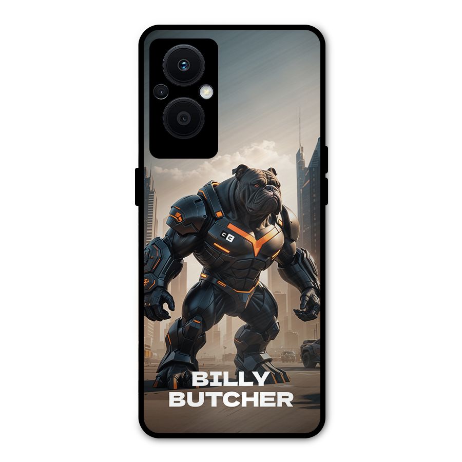 Billy Butcher Metal Back Case for Oppo F21 Pro 5G
