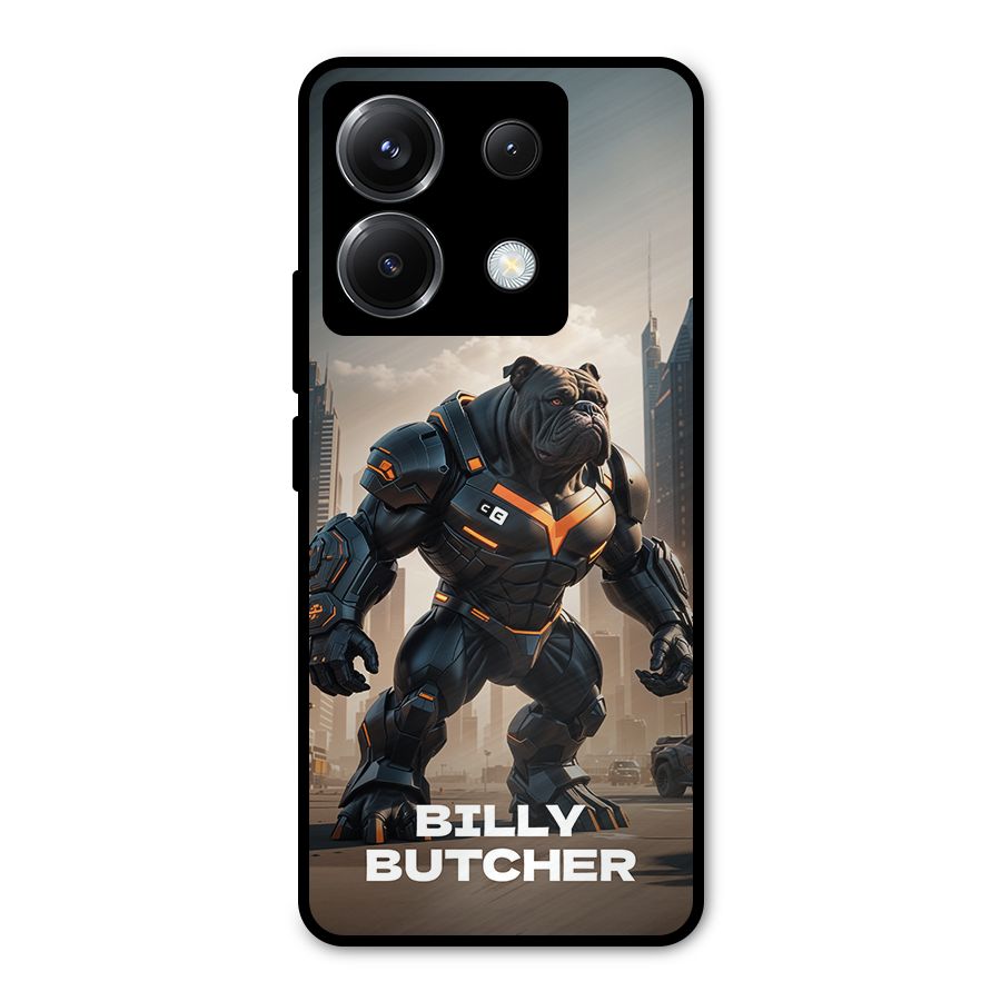 Billy Butcher Metal Back Case for Poco X6