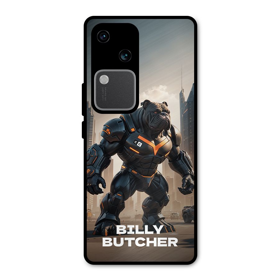 Billy Butcher Metal Back Case for Vivo V30 Pro