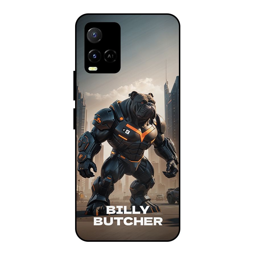 Billy Butcher Metal Back Case for Vivo Y21