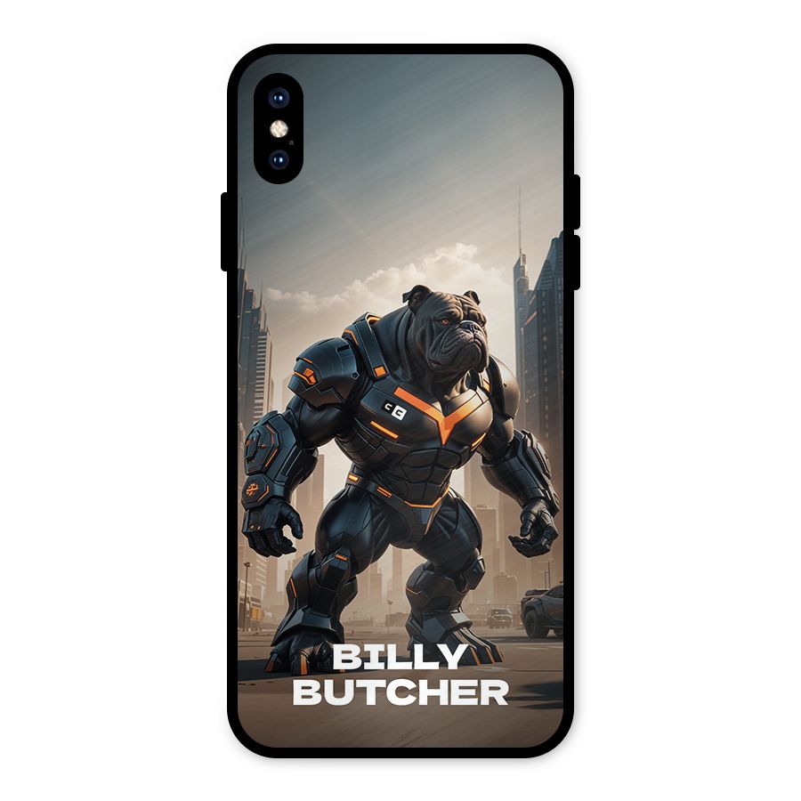 Billy Butcher Metal Back Case for iPhone XS Max