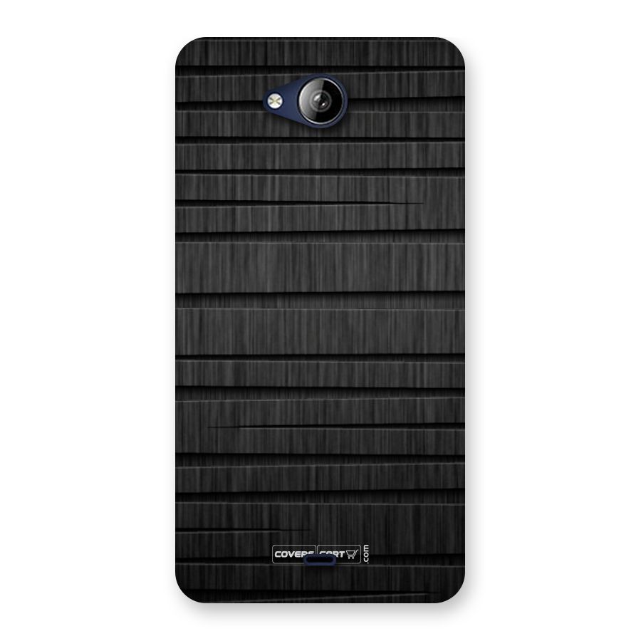 Black Abstract Back Case for Canvas Play Q355