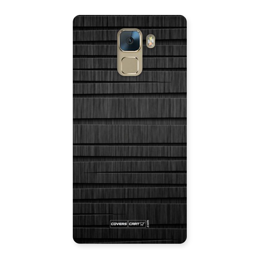 Black Abstract Back Case for Huawei Honor 7