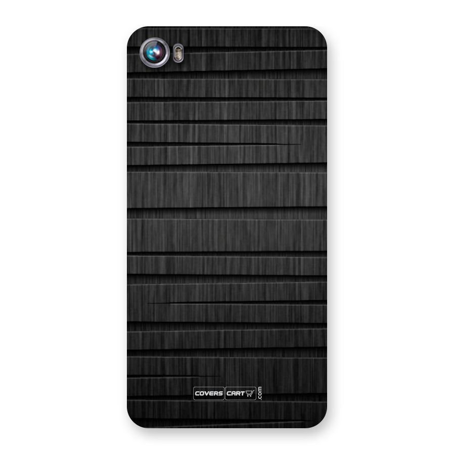 Black Abstract Back Case for Micromax Canvas Fire 4 A107