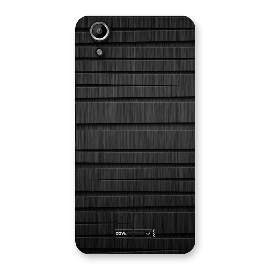 Black Abstract Back Case for Micromax Canvas Selfie Lens Q345