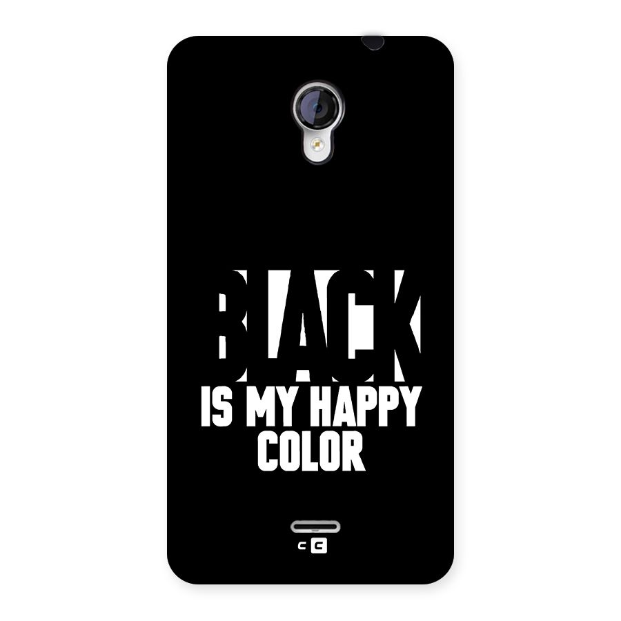 Black My Happy Color Back Case for Unite 2 A106