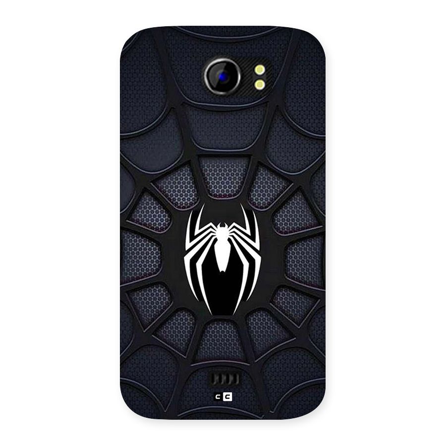 Black Web Back Case for Canvas 2 A110