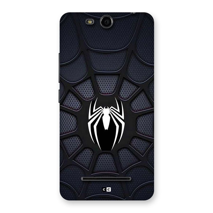 Black Web Back Case for Canvas Juice 3 Q392