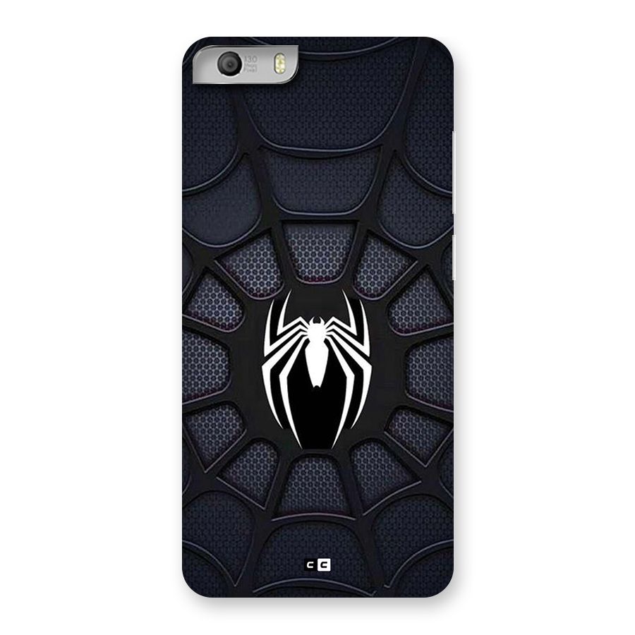 Black Web Back Case for Canvas Knight 2