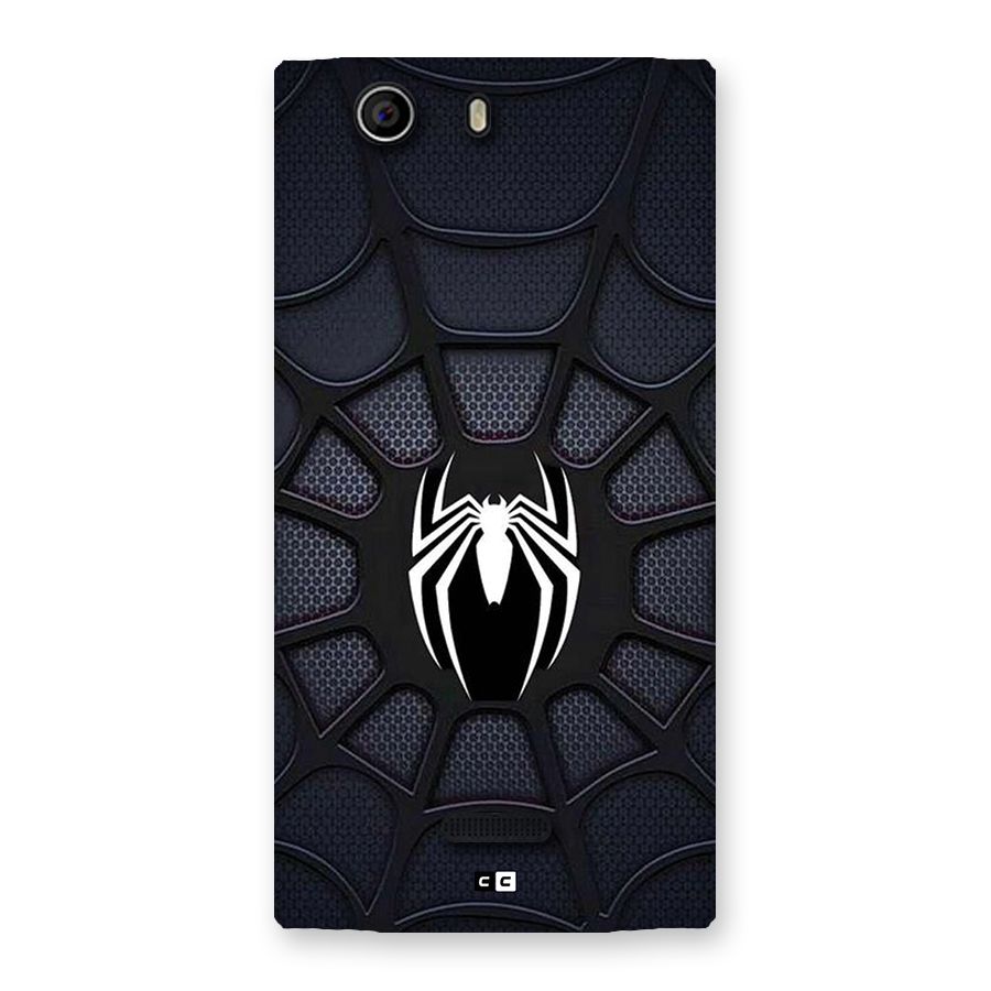 Black Web Back Case for Canvas Nitro 2 E311