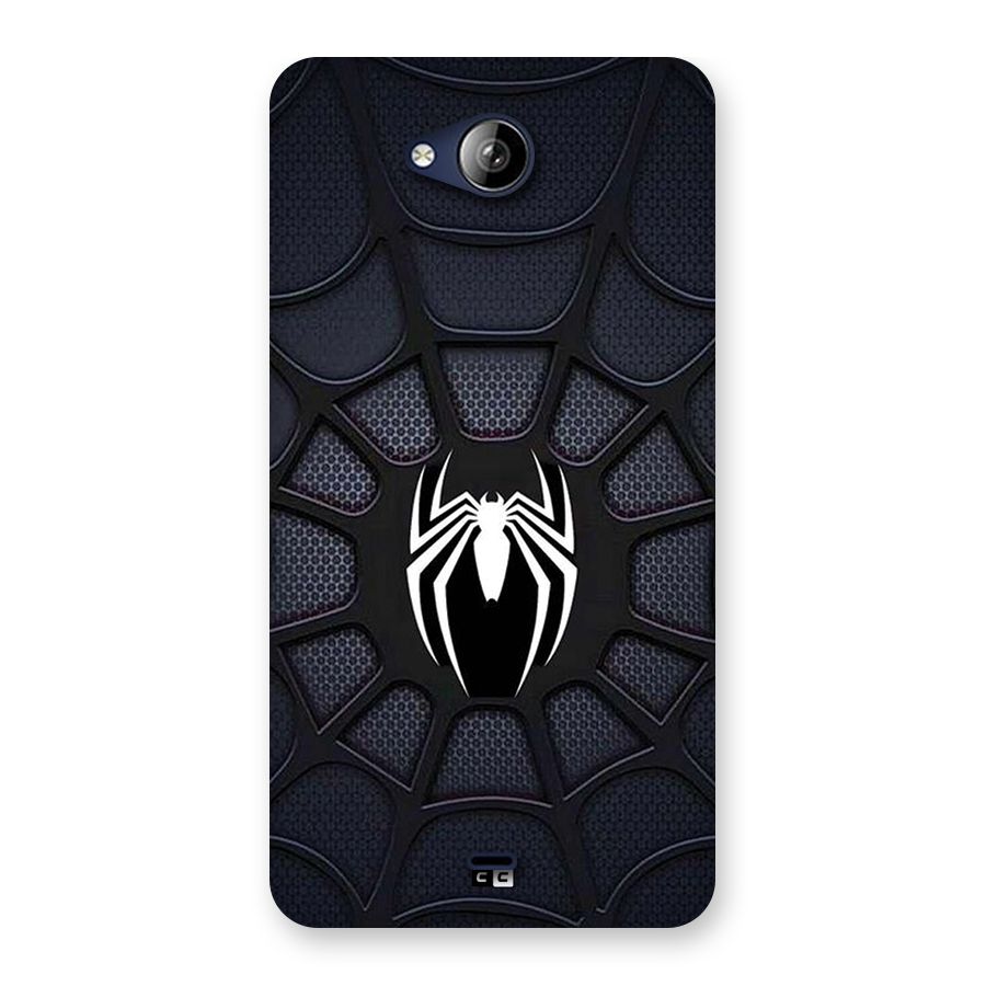 Black Web Back Case for Canvas Play Q355