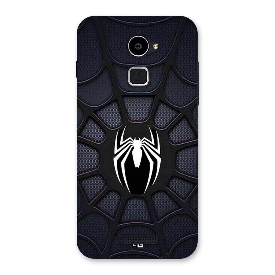 Black Web Back Case for Coolpad Note 3 Lite