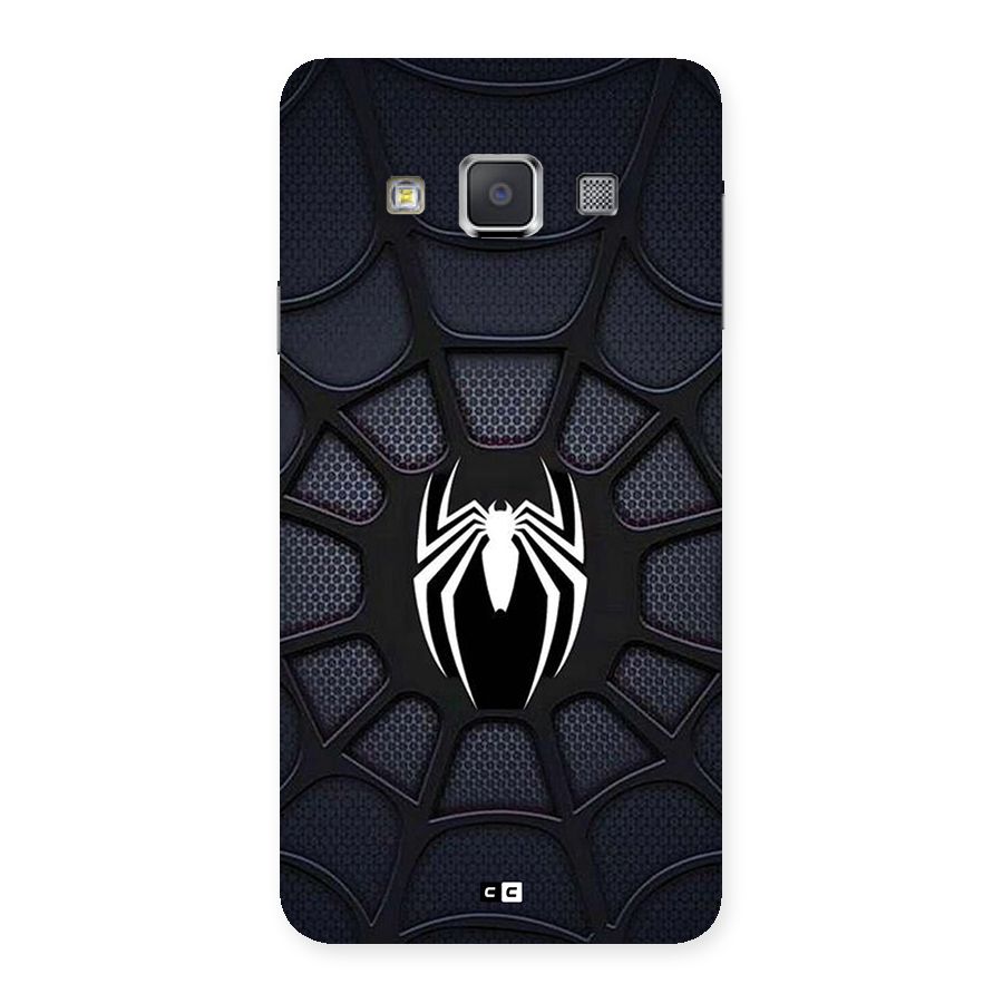 Black Web Back Case for Galaxy A3