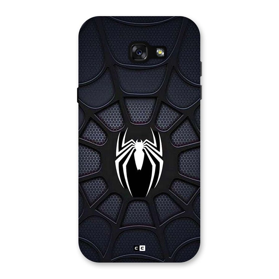Black Web Back Case for Galaxy A7 (2017)