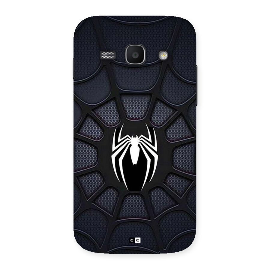 Black Web Back Case for Galaxy Ace3